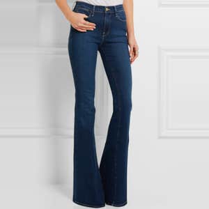 net-a-porter.com, Hish Rise Flare Jean