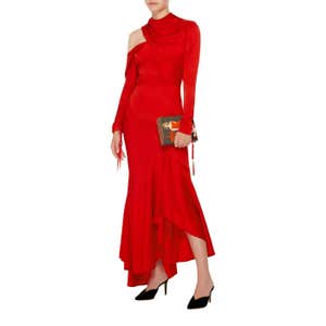 modaoperandi.com, Monse Crepe-Back-Satin Dress