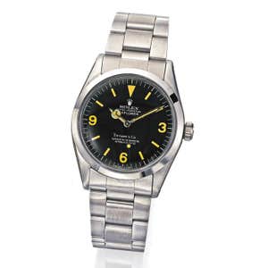 aandewatches.com, Rolex Stainless Steel Explorer Wristwatch