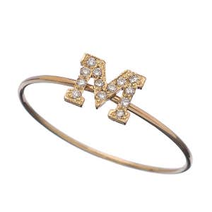 maxandchloe.com, Zoe Chicco 14k Gold Initial Ring