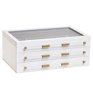 kendrascott.com, Kendra Scott Large Antique Brass Jewelry Box