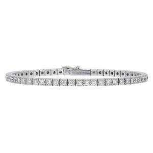 Cartier Lanieres Diamond Line Bracelet in 18K White Gold