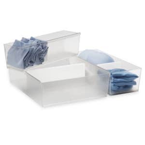 containerstore.com, The Container Store Adjustable Drawer Organizers