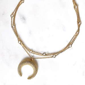 liliclaspe.com, Lili Claspe Cece Horn Choker
