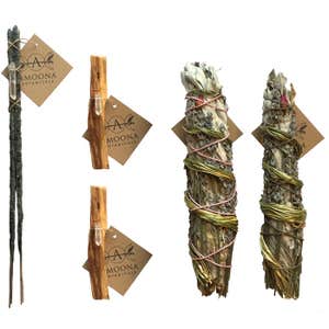 Amoona Botanicals Herbal Smudge Kit