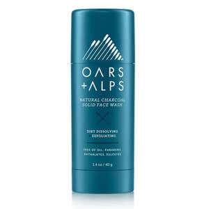 Oars + Alps Natural Charcoal Solid Face Wash