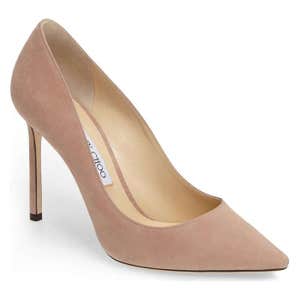 Jimmy Choo Romy 85 Pointy Toe Pumps