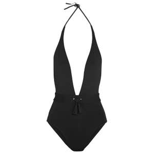 net-a-porter.com, Eres Sulky Lord Tasseled Plunge Swimsuit