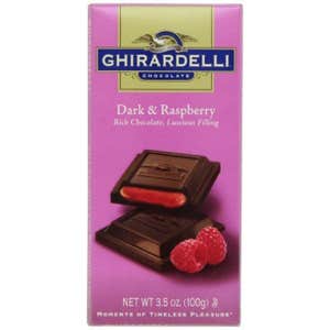 amazon.com, Ghirardelli Dark Chocolate Raspberry Squares