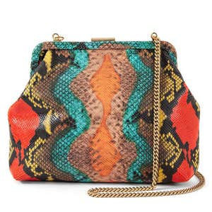 clarev.com, Clare V. Flore in Poppy Multi Snake