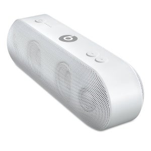 Beats Pill + White Speakers