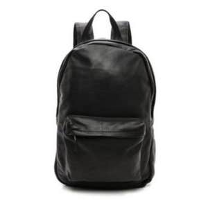 bibandtuck.com, Sunday Somewhere Bedouin Backpack in Black Leather