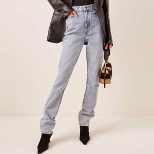 modaoperandi.com, Khaite Daria High-Rise Straight-Leg Jeans