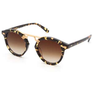 bergdorfgoodman.com, KREWE STL II Round Gradient Sunglasses