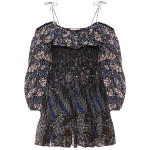 mytheresa.com, Ulla Johnson Jira Cotton and Silk Minidress