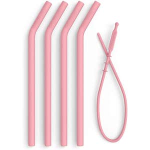 Softy Straws Reusable Silicone Drinking Straws