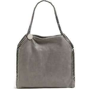 nordstrom.com, Stella McCartney Light Grey Falabella Shaggy Deer Big Tote