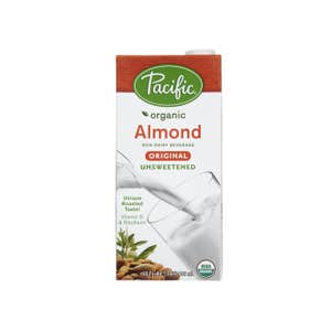 Iced Cold Almond Milk from The Green Polka Dot