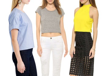 'Tis the season to show some skin! Flaunt your stuff in the top crop tops under $100.