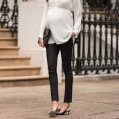 Classic Black Pants All Moms-to-Be Will Love