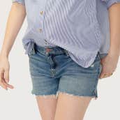 Maternity Jean Shorts