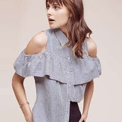 Update Your Basic Button Down With This Top Spring 2017 Trend