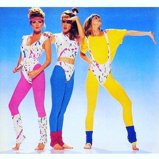 @lizkovarsky, 80's Aerobics Instructor