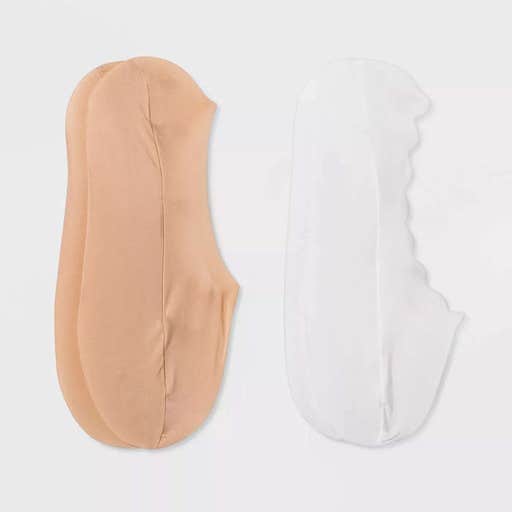 target.com, A New Day Scalloped High Cut Liner Socks with Gel Gripper