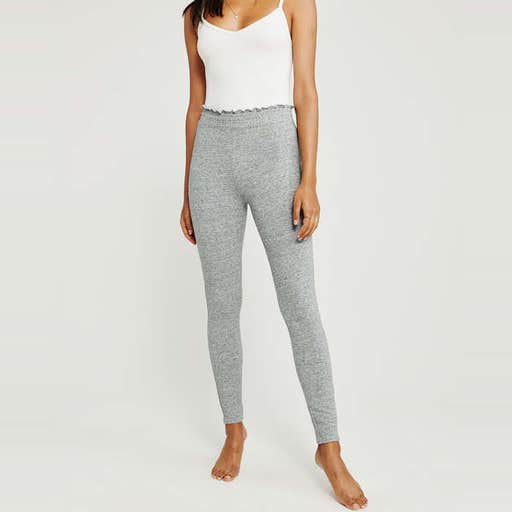 abercrombie.com, Abercrombie & Fitch Ruffle-Waist Legging