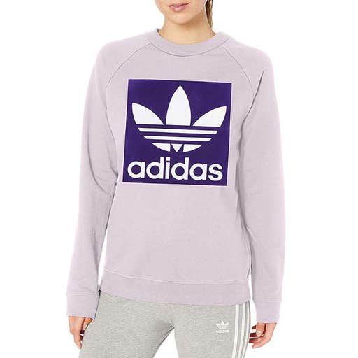 amazon.com, Adidas Originals Trefoil Crewneck Sweatshirt