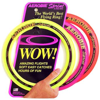 Aerobie 10 Inch Spring Ring Outdoor Flying Disk