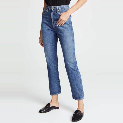 shopbop.com, AGOLDE High Rise Kick Pinch Waist Jeans