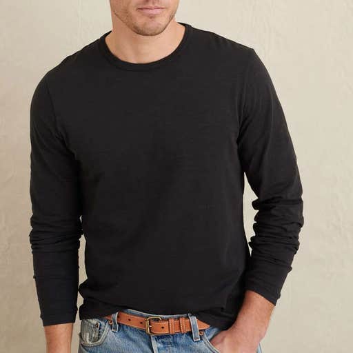 alexmill.com, Alex Mill Standard Long Sleeve T-Shirt In Slub Cotton