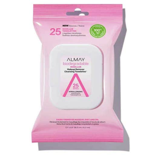 amazon.com, Almay Biodegradable Micellar Makeup Remover Cleansing Towelettes