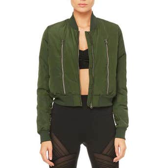 Alo Yoga Off-Duty Bomber Jacket 2