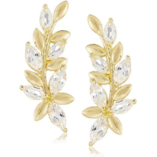 Amazon.com, Amazon Collection Gemstone Ear Crawlers Earrings