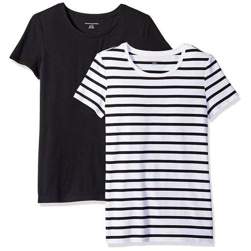 amazon.com, Amazon Essentials 2-Pack Short-Sleeve Crewneck T-Shirt