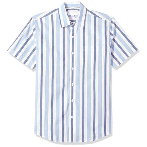 amazon.com, Amazon Essentials Regular-Fit Short-Sleeve Poplin Shirt