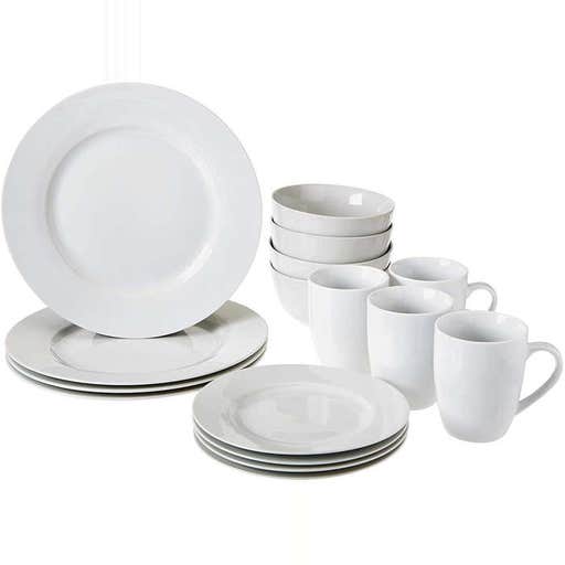 amazon.com, AmazonBasics 16-Piece Kitchen Dinnerware Set