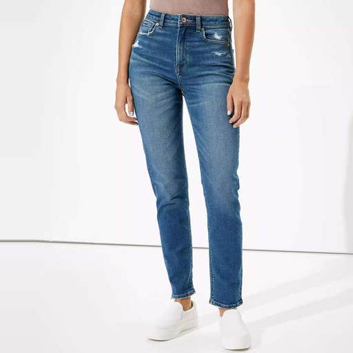 ae.com, American Eagle Stretch Mom Jean