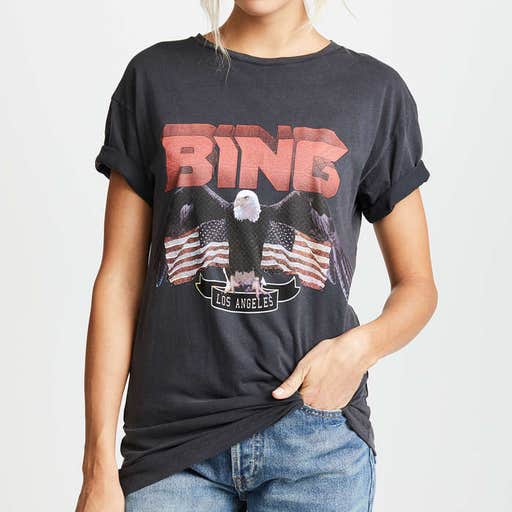 shopbop.com, Anine Bing Vintage Bing Tee