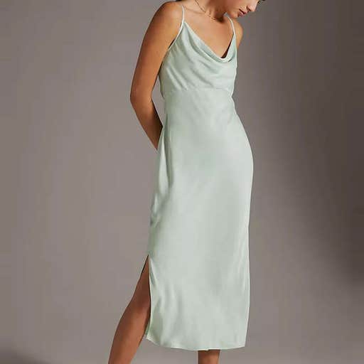 anthropologie.com, Anthropologie Elyse Bias Slip Dress