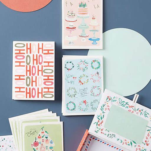 anthropologie.com, Anthropologie Holiday Greeting Cards Box Set