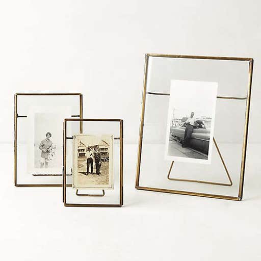 anthropologie.com, Anthropologie Pressed Glass Photo Frame