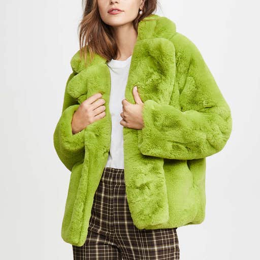 shopbop.com, Apparis Manon Faux Fur Jacket