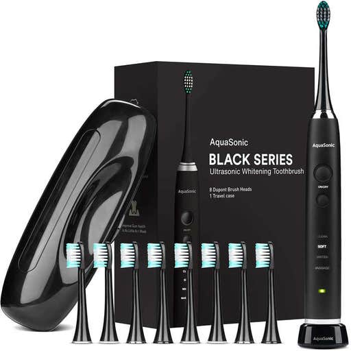 amazon.com, AquaSonic Black Series Ultra Whitening Toothbrush