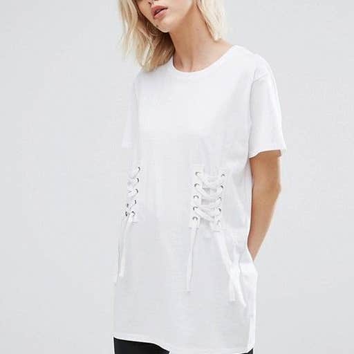asos.com, ASOS New Look Corset Detail T-Shirt