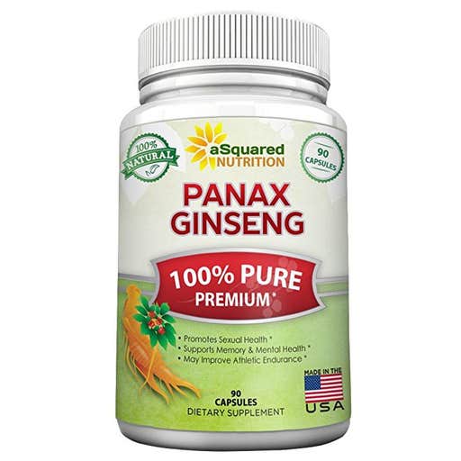 amazon.com, aSquared Nutrition Panax Ginseng Capsules