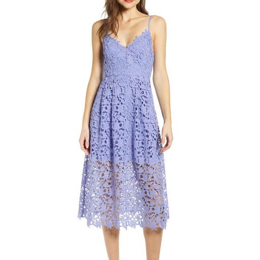 nordstrom.com, ASTR the Label Lace Midi Dress