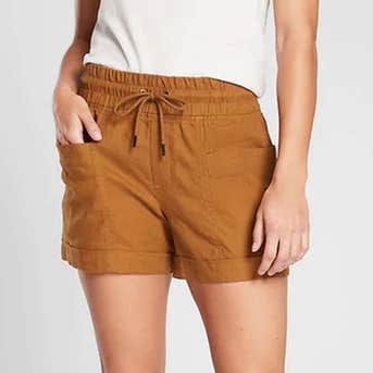 Athleta Cabo Linen 4" Short
